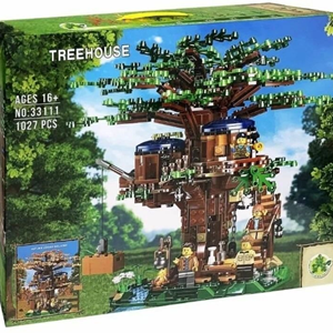 لگو کریتور خانه درختی 1027 قطعه مدل Yunri Bricks Blocks Tree House 33111_اسباب بازی